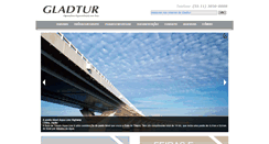 Desktop Screenshot of gladtur.com.br