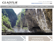 Tablet Screenshot of gladtur.com.br